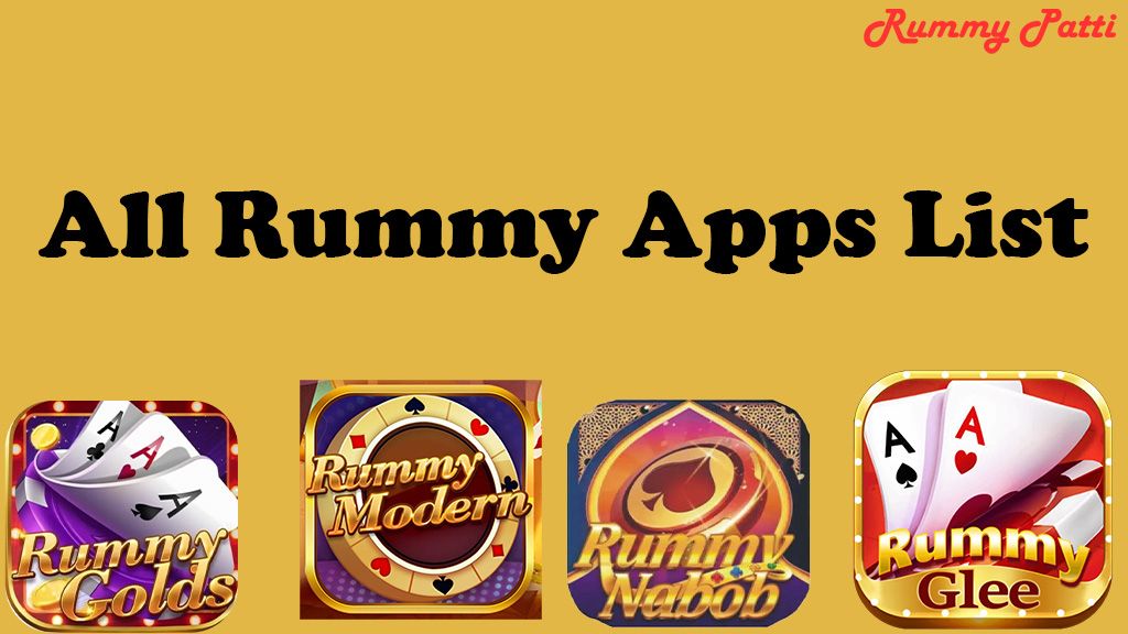 All Rummy Apps List
